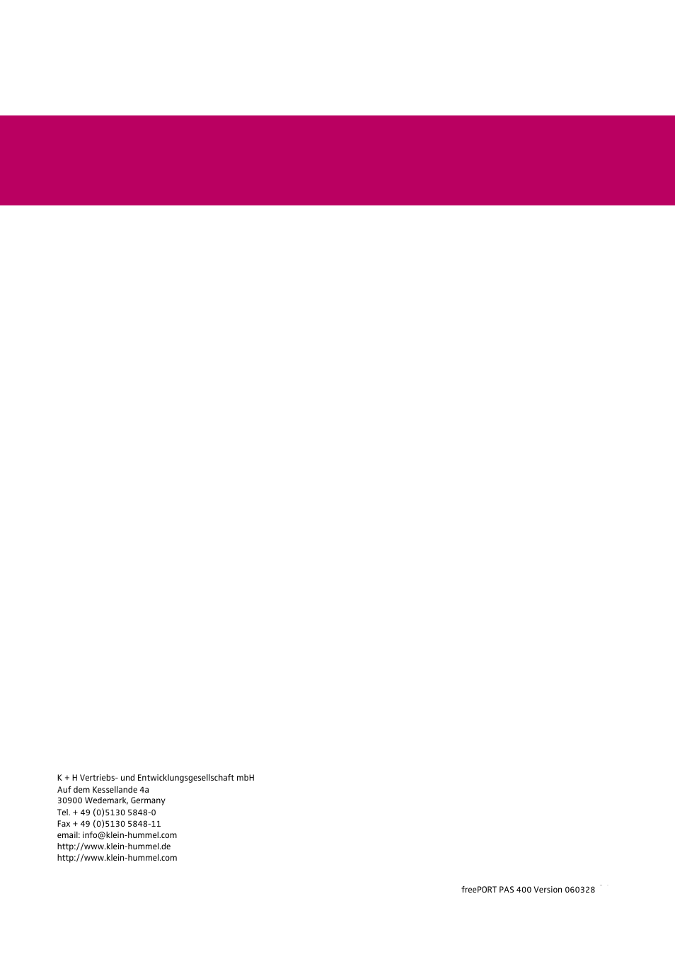 HeadsetUSA PAS 400 User Manual | Page 21 / 21