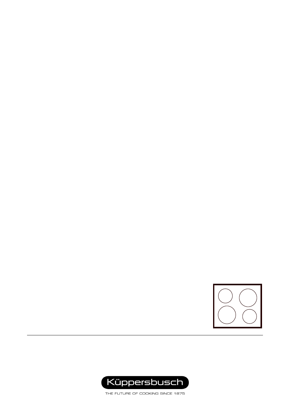 Kuppersbusch USA EKWE User Manual | 16 pages