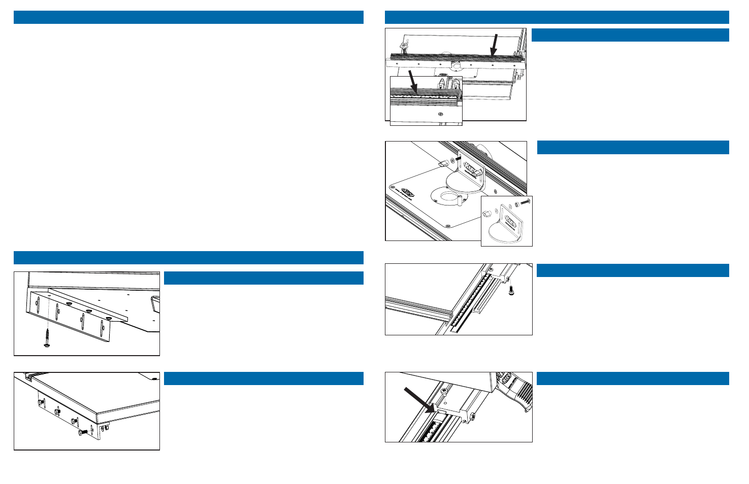 Safety guidelines, Precision router table fence assembly, Step 16 1. 6 | Step 1, Step 2 | Kreg Tool PRS1020 User Manual | Page 13 / 18