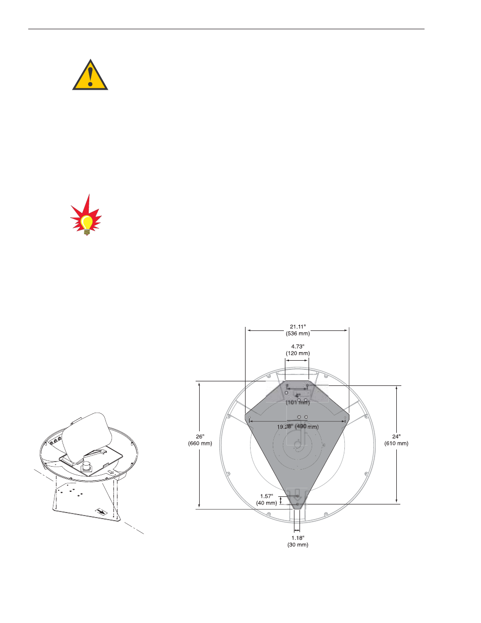 2 - mounting the antenna unit, 2 mounting the antenna unit | KVH Industries TracVision C3 User Manual | Page 22 / 82
