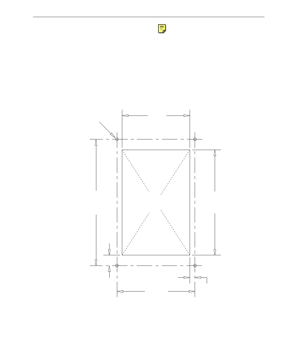 Appendix c - switchplate template, Ovided in, Appendix c | Vided in, Appendix c switchplate template, Panel cutout | KVH Industries TracVision C3 User Manual | Page 69 / 82