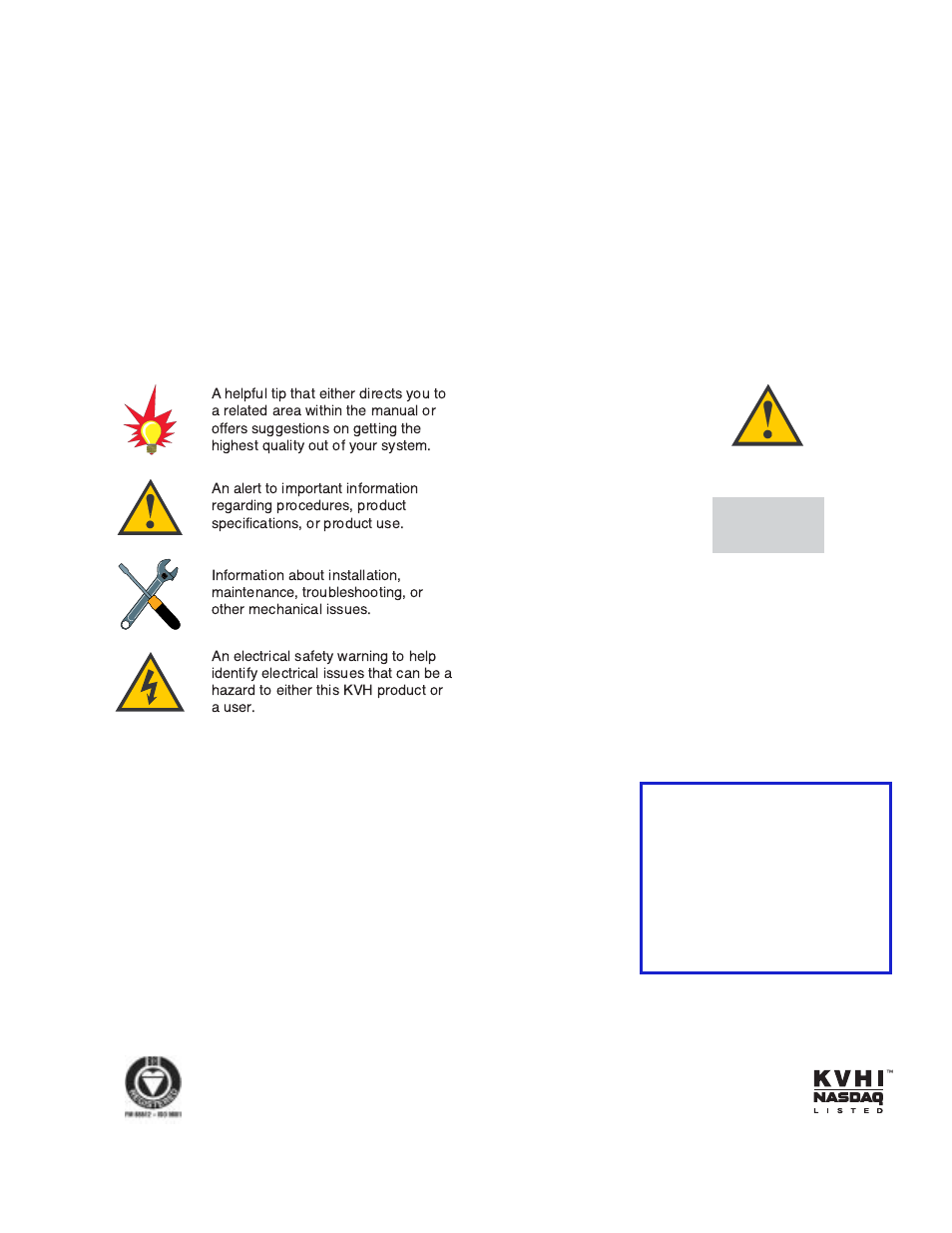 KVH Industries TracVision C3 User Manual | Page 9 / 82