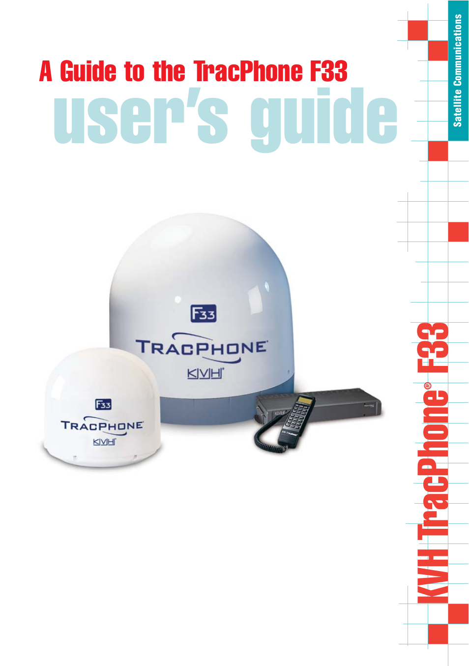 KVH Industries TracPhone F55 User Manual | 128 pages