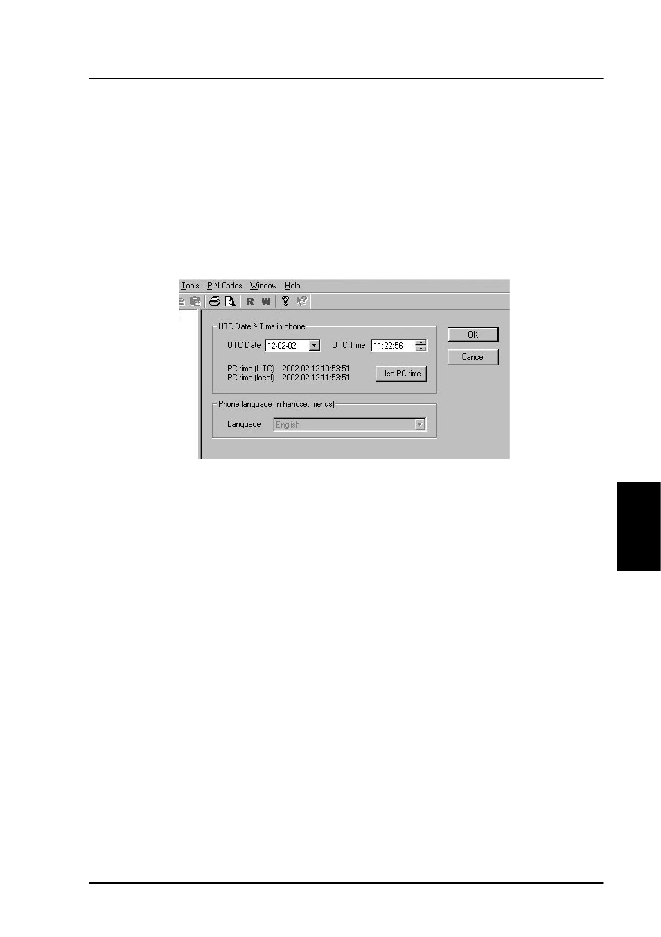 Setting up time and date, Satellite setup, 6 setting up time and date | KVH Industries TracPhone F55 User Manual | Page 84 / 128