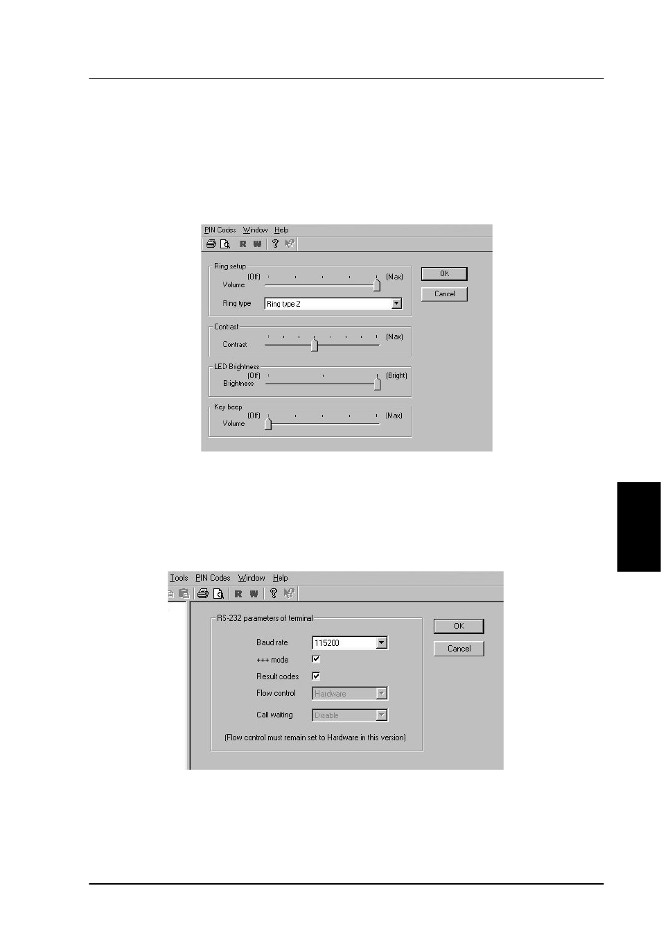 Settings, Setting up time and date, 8 settings | KVH Industries TracPhone F55 User Manual | Page 86 / 128