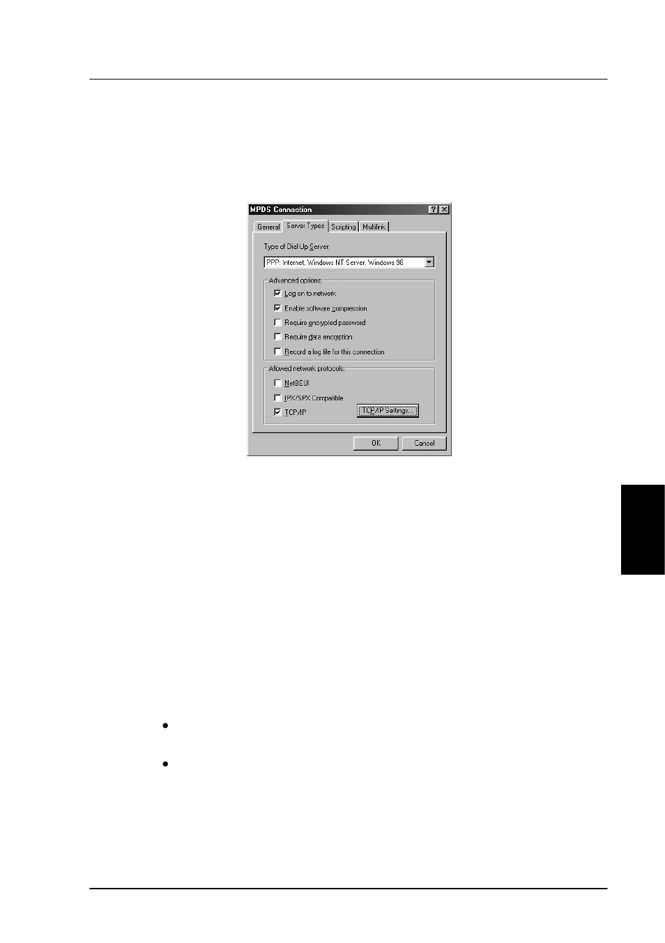 Set-up for 9600 data | KVH Industries TracPhone F55 User Manual | Page 92 / 128