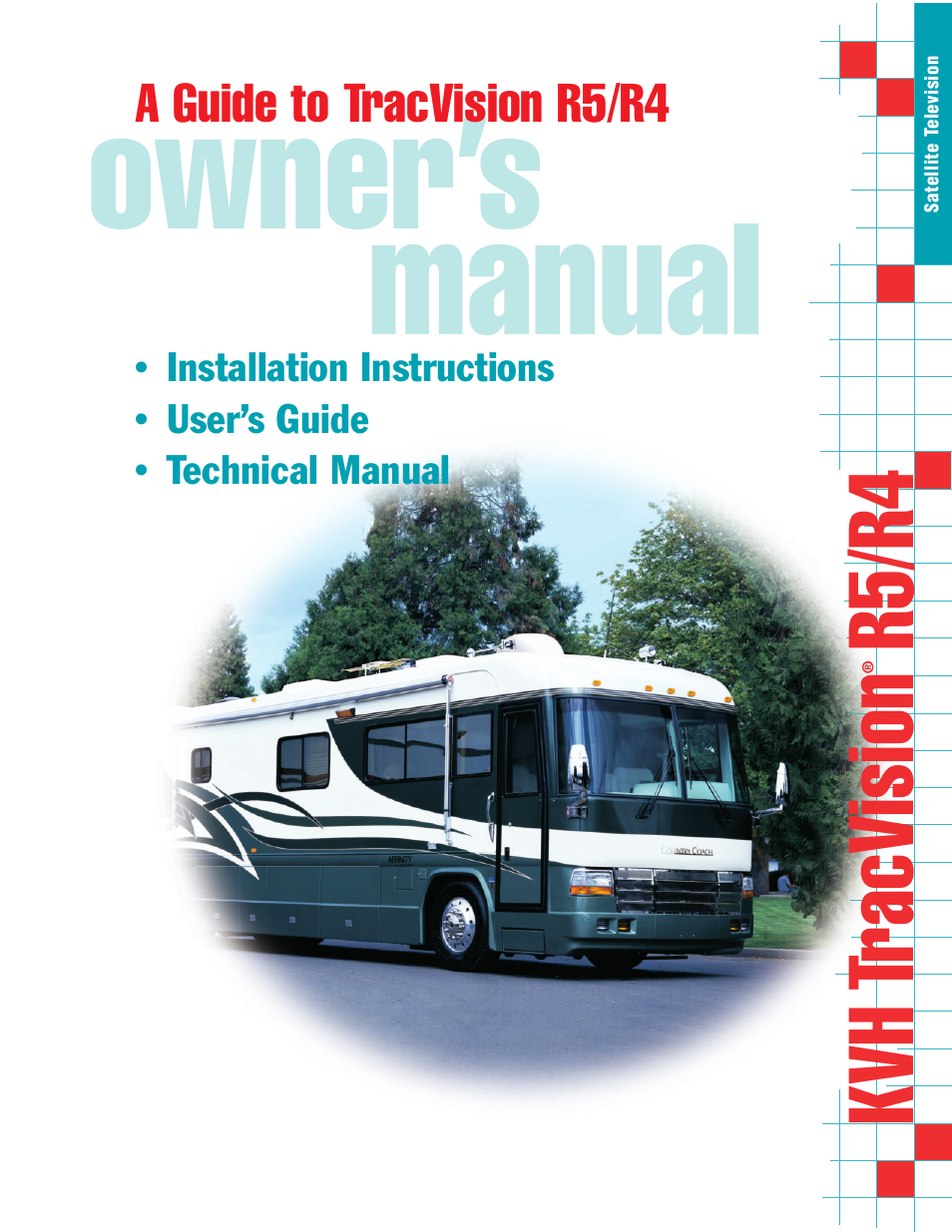 KVH Industries TracVision R4 User Manual | 65 pages