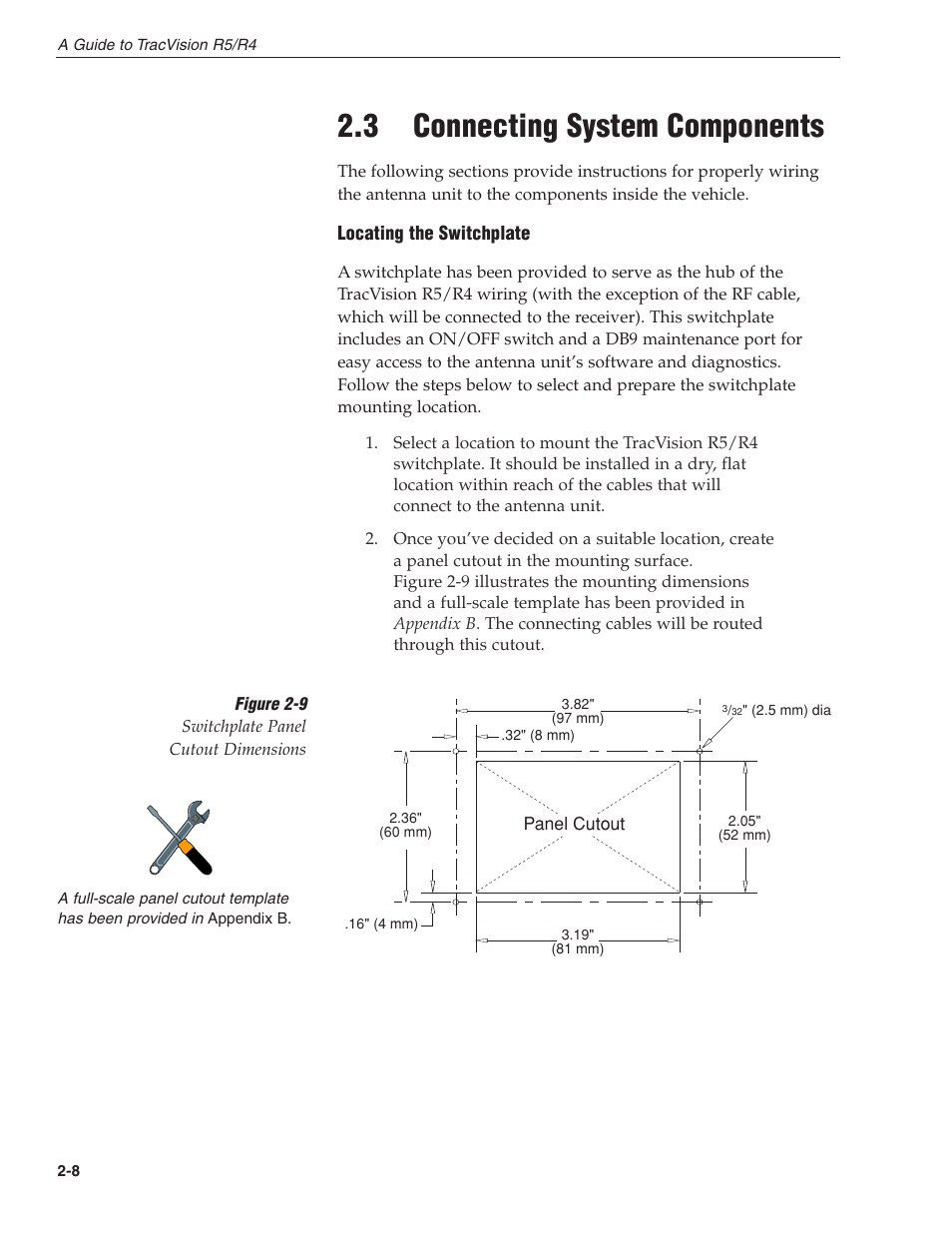 3 - connecting system components, 3 connecting system components | KVH Industries TracVision R4 User Manual | Page 19 / 65