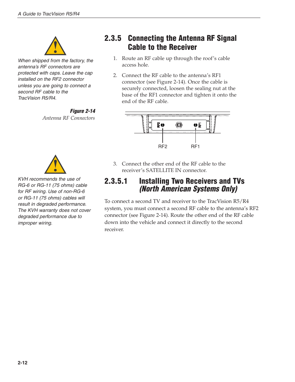 KVH Industries TracVision R4 User Manual | Page 23 / 65