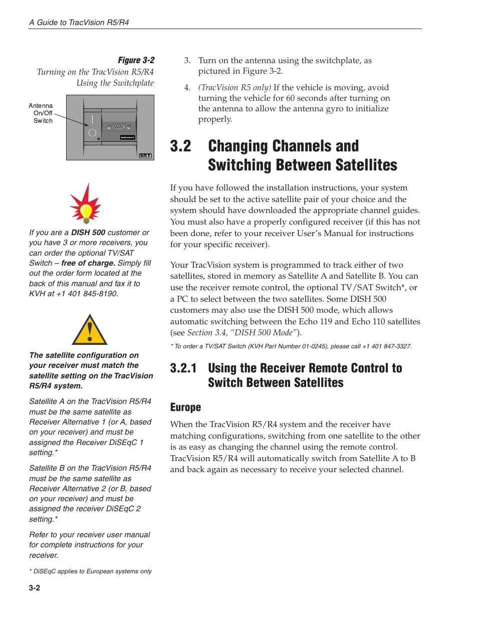 KVH Industries TracVision R4 User Manual | Page 40 / 65