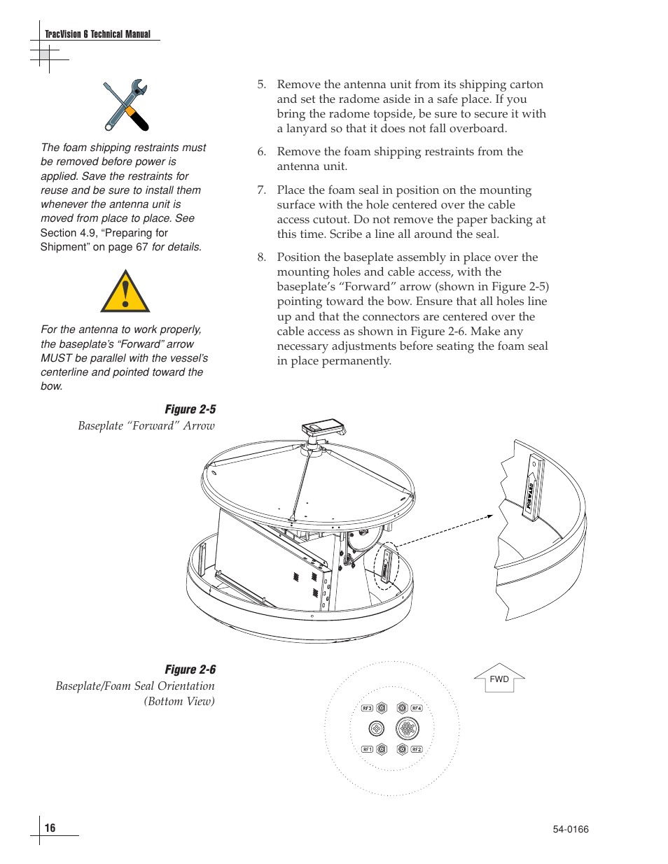 KVH Industries TracVision 6 User Manual | Page 20 / 88