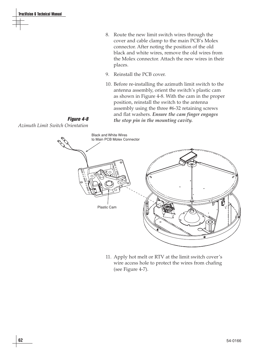 KVH Industries TracVision 6 User Manual | Page 63 / 88