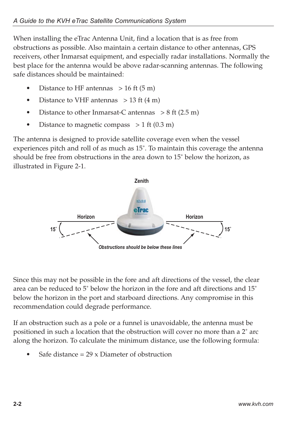 KVH Industries eTrac User Manual | Page 13 / 37