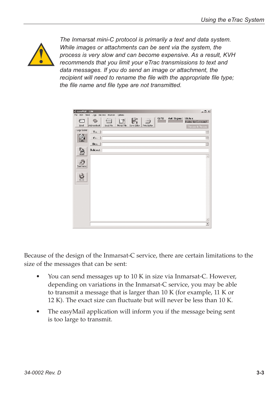KVH Industries eTrac User Manual | Page 25 / 37