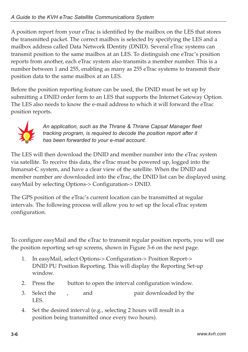 KVH Industries eTrac User Manual | Page 28 / 37