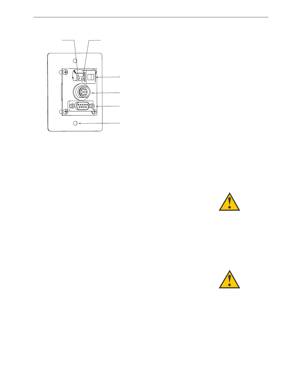 1 - connecting the antenna to the switchplate, 2 - connecting the antenna to the ird, Efer to | Section 2.3.2, For details), Figure 2-13, 1 connecting the antenna to the switchplate, 2 connecting the antenna to the ird | KVH Industries TracVision L2 User Manual | Page 23 / 69
