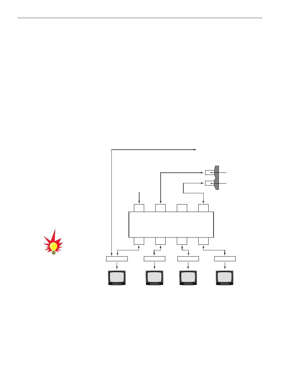 Installing two irds and tvs, Connecting three or more irds and tvs | KVH Industries TracVision L2 User Manual | Page 24 / 69