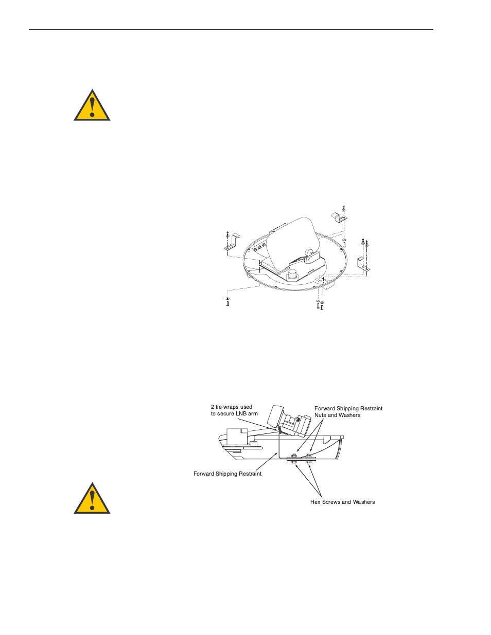 5 - preparation for shipment, 5 preparation for shipment | KVH Industries TracVision L2 User Manual | Page 52 / 69