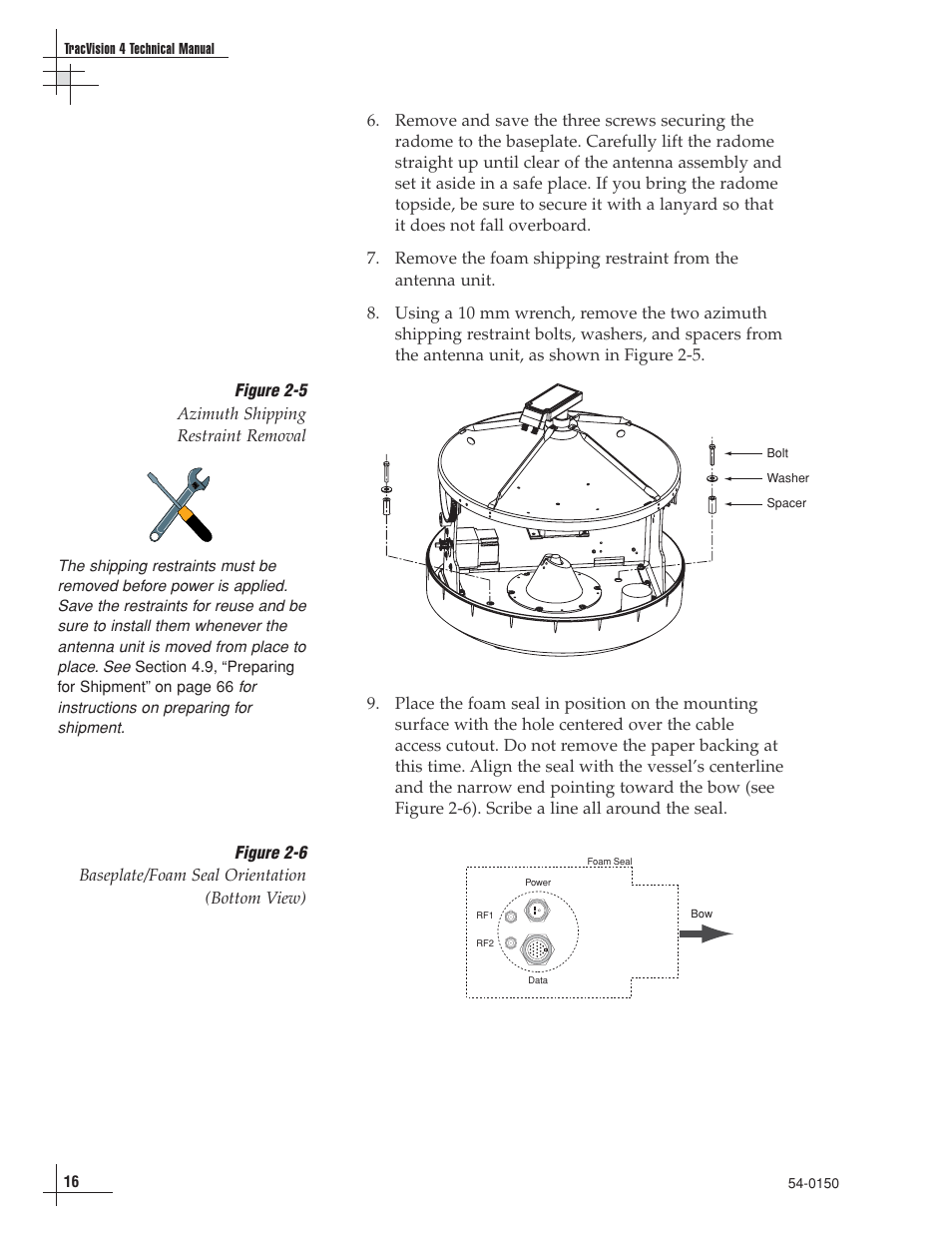 KVH Industries TracVision 4 User Manual | Page 20 / 88