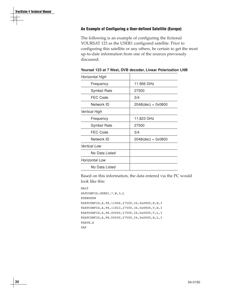 KVH Industries TracVision 4 User Manual | Page 38 / 88