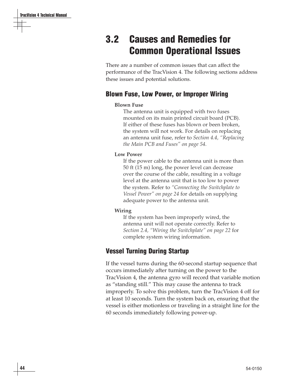 KVH Industries TracVision 4 User Manual | Page 46 / 88