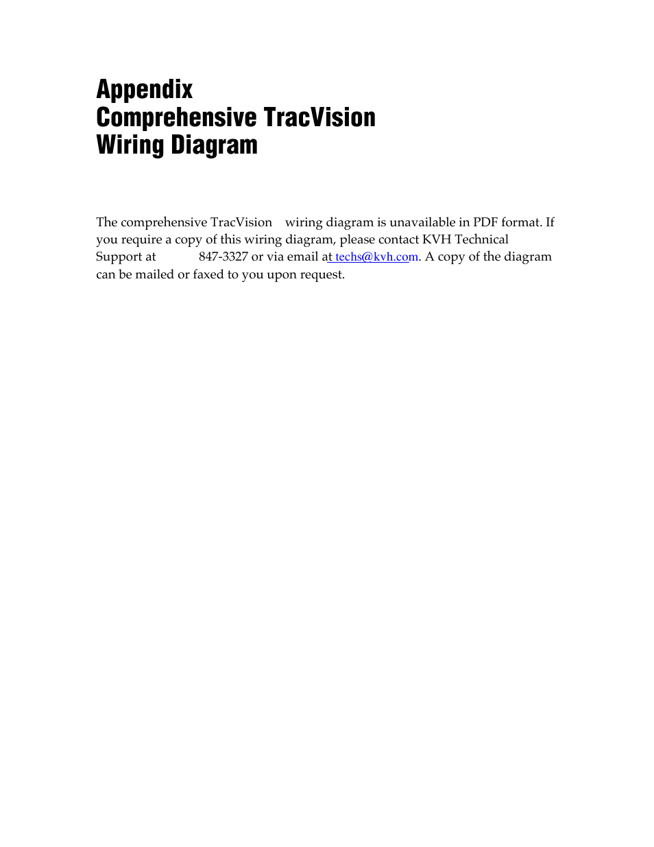 KVH Industries TracVision 4 User Manual | Page 73 / 88