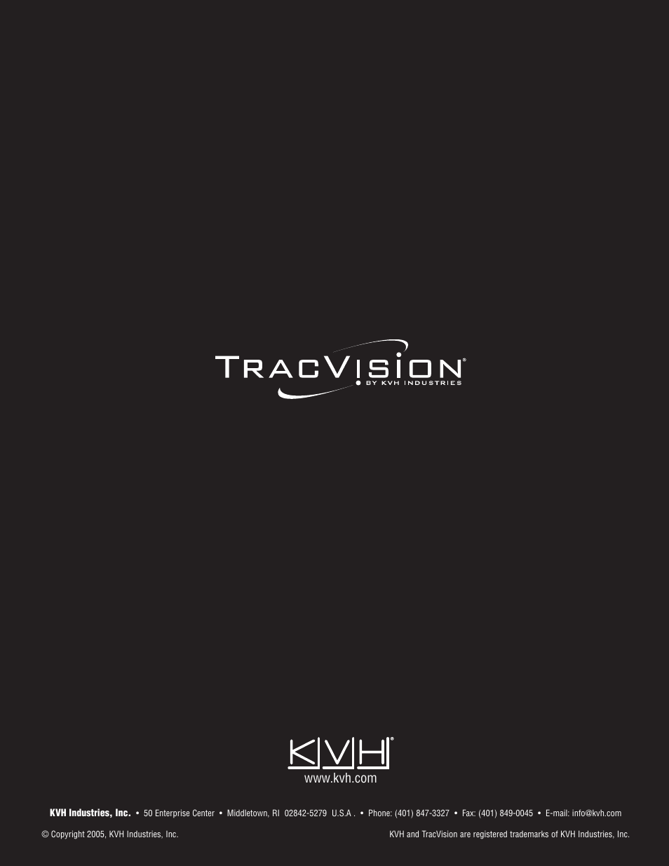 KVH Industries TracVision M3 User Manual | Page 14 / 14