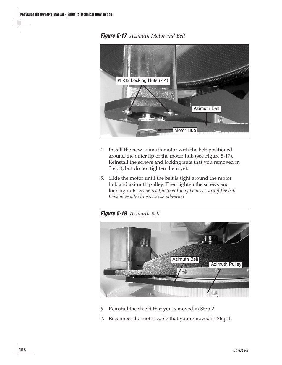 KVH Industries TracVision G8 User Manual | Page 104 / 137