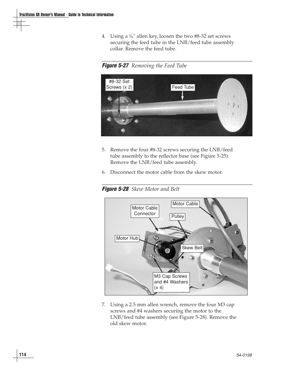 KVH Industries TracVision G8 User Manual | Page 110 / 137