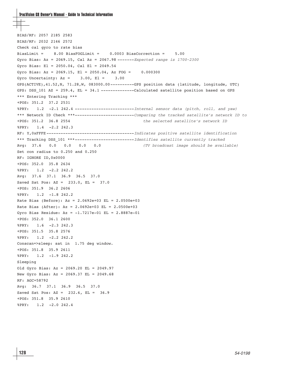 KVH Industries TracVision G8 User Manual | Page 121 / 137