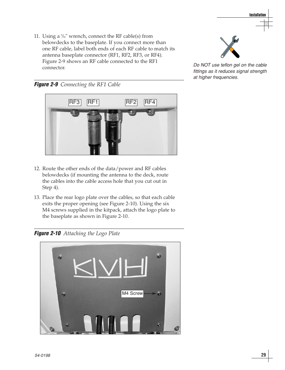 KVH Industries TracVision G8 User Manual | Page 31 / 137