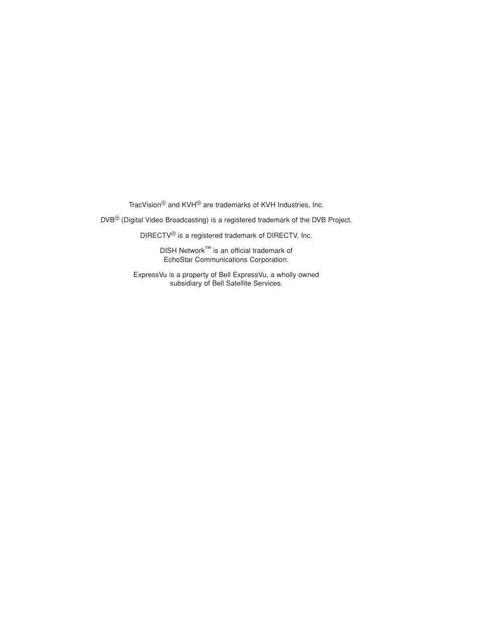 KVH Industries TracVision G8 User Manual | Page 4 / 137