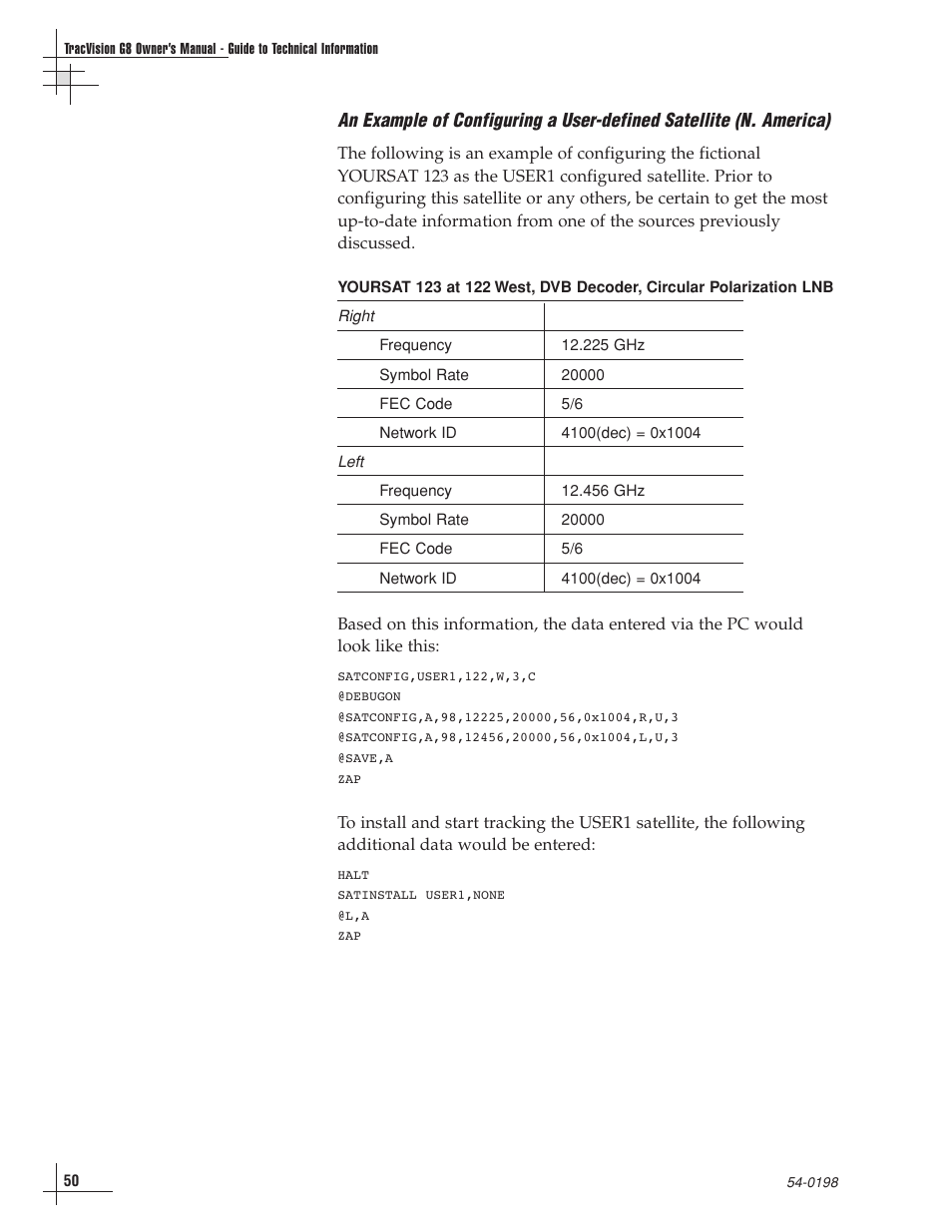 KVH Industries TracVision G8 User Manual | Page 52 / 137