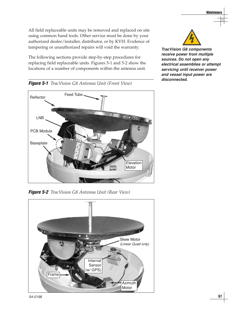 KVH Industries TracVision G8 User Manual | Page 93 / 137