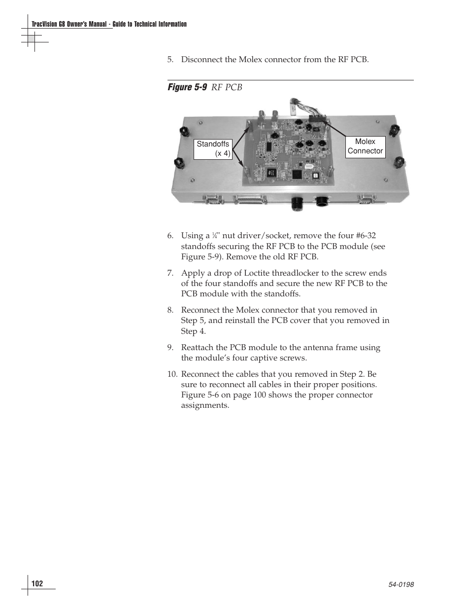 KVH Industries TracVision G8 User Manual | Page 98 / 137