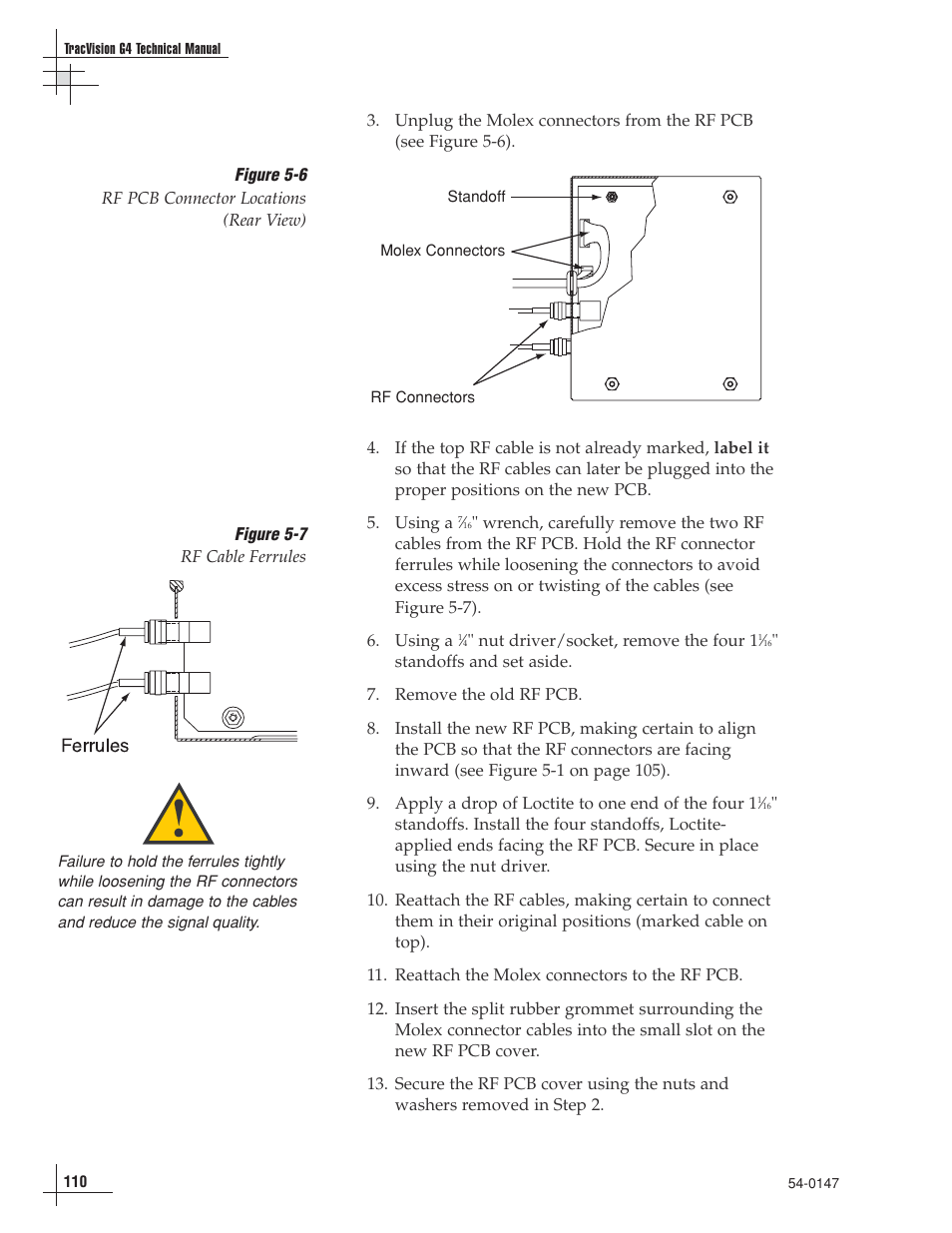 KVH Industries TracVision G4 User Manual | Page 109 / 155