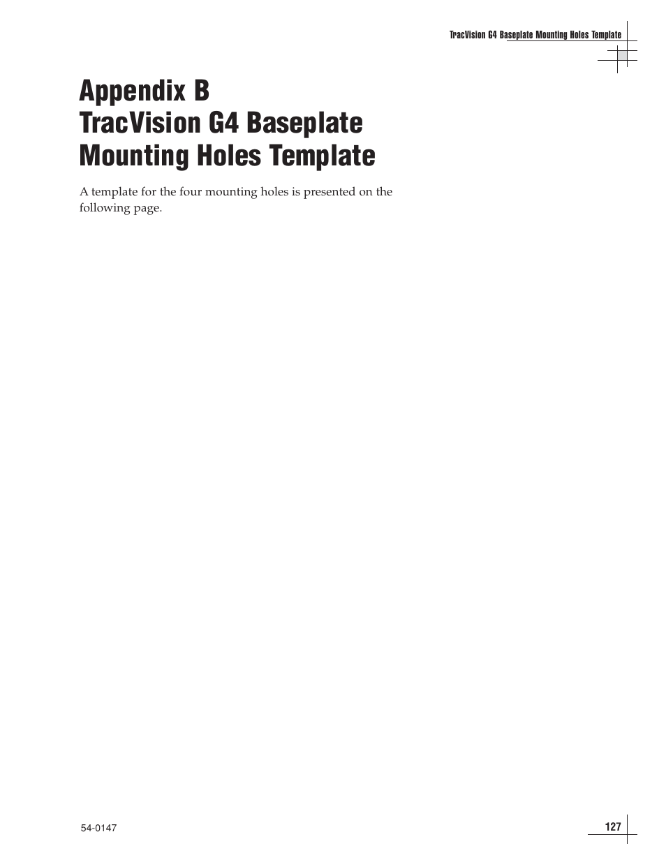 KVH Industries TracVision G4 User Manual | Page 123 / 155
