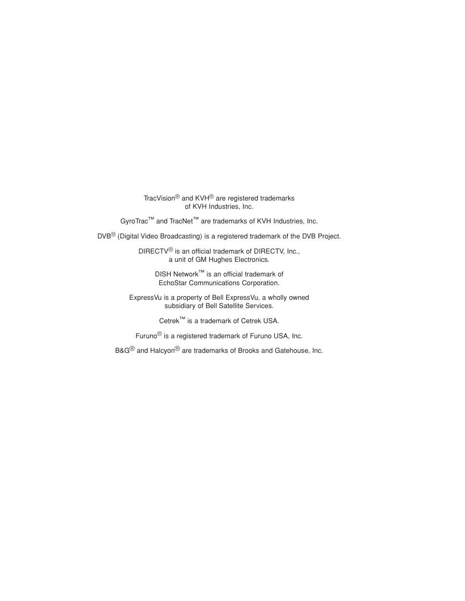 KVH Industries TracVision G4 User Manual | Page 5 / 155