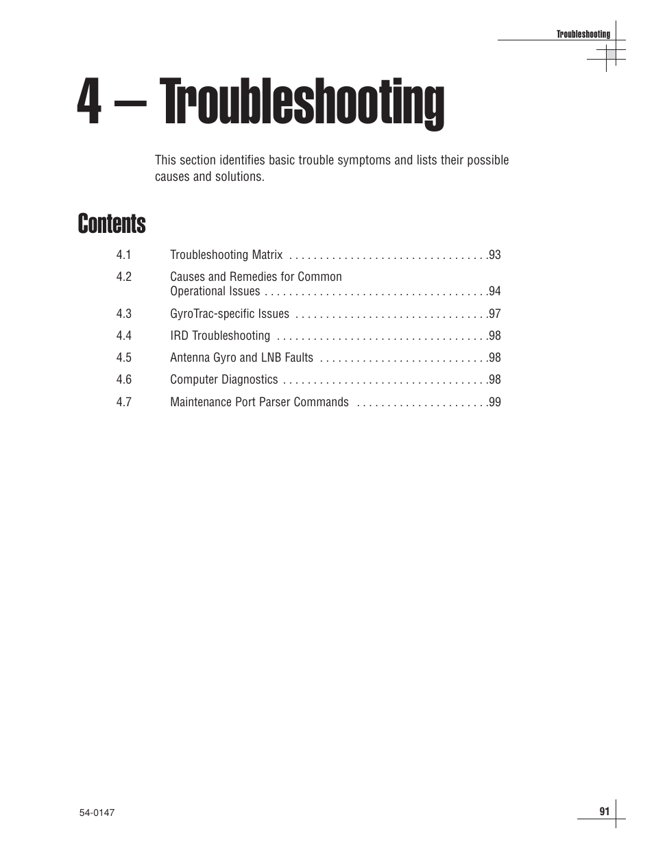 KVH Industries TracVision G4 User Manual | Page 93 / 155