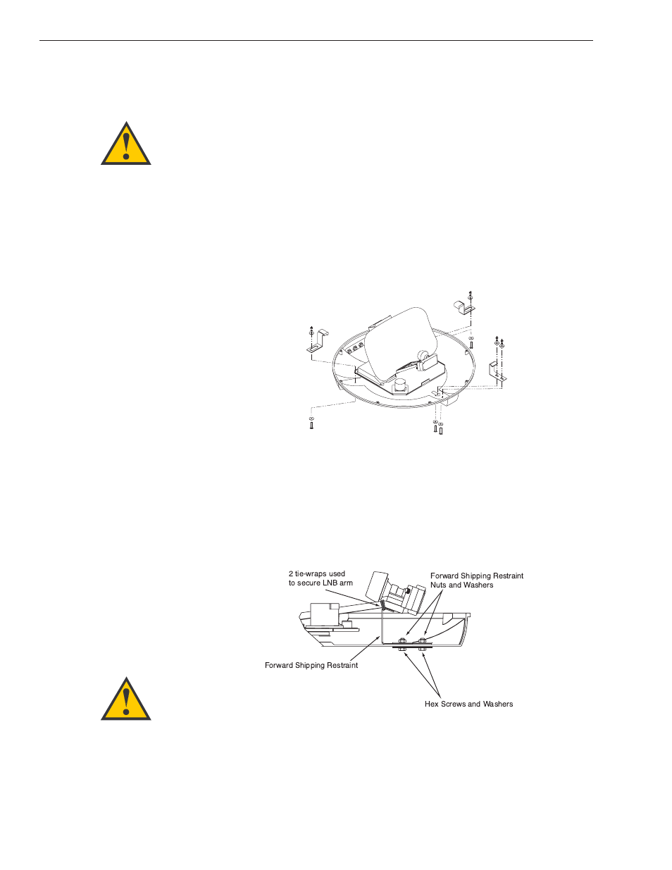 5 - preparation for shipment, 5 preparation for shipment | KVH Industries TracVision S2 User Manual | Page 49 / 66