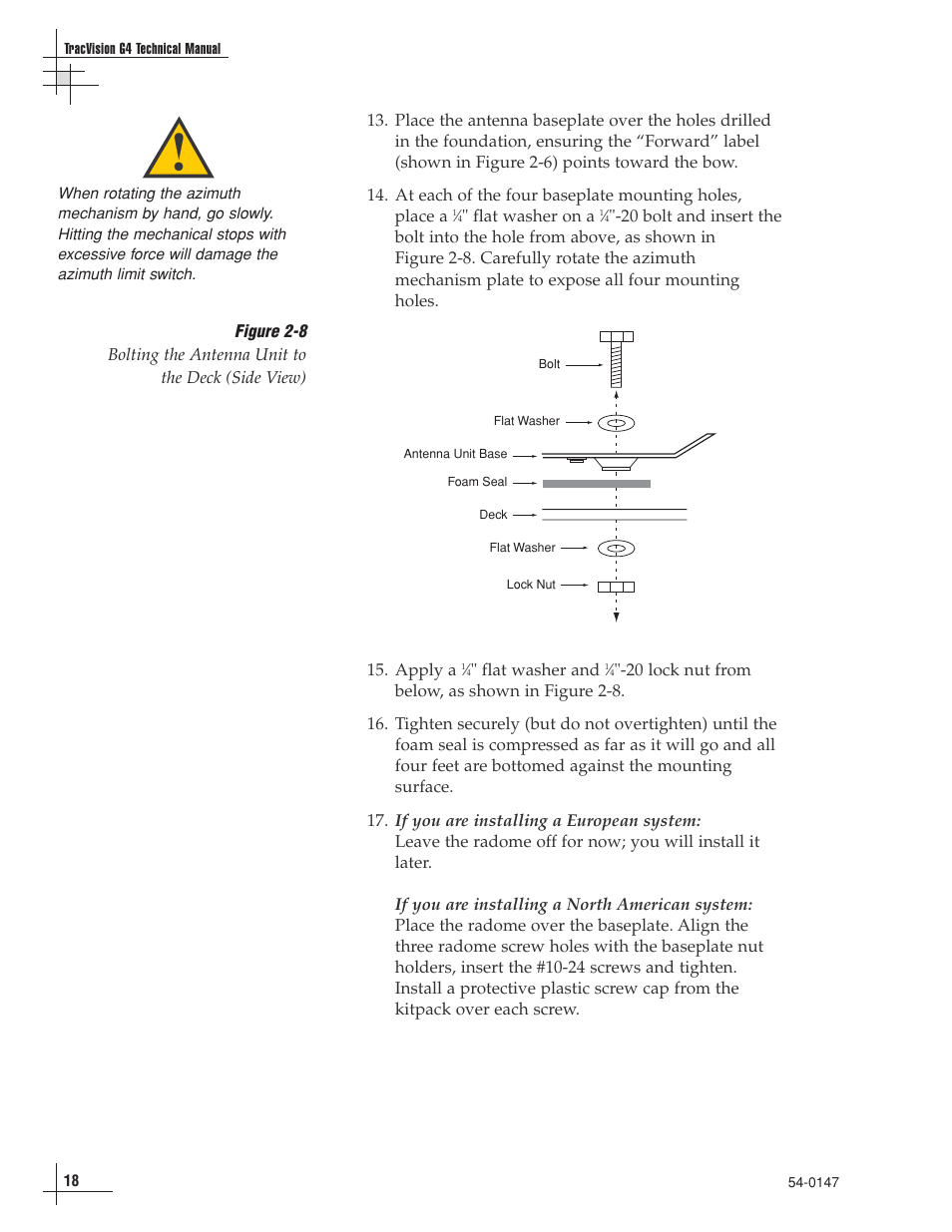 KVH Industries KVHTRACVISION G4 User Manual | Page 31 / 164