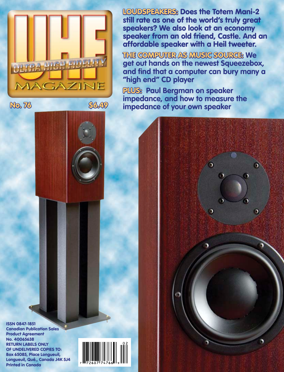Koss Totem Mani-2 User Manual | 84 pages