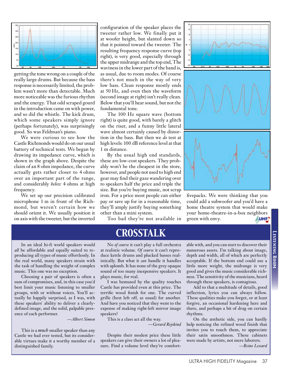 Crosstalk | Koss Totem Mani-2 User Manual | Page 39 / 84