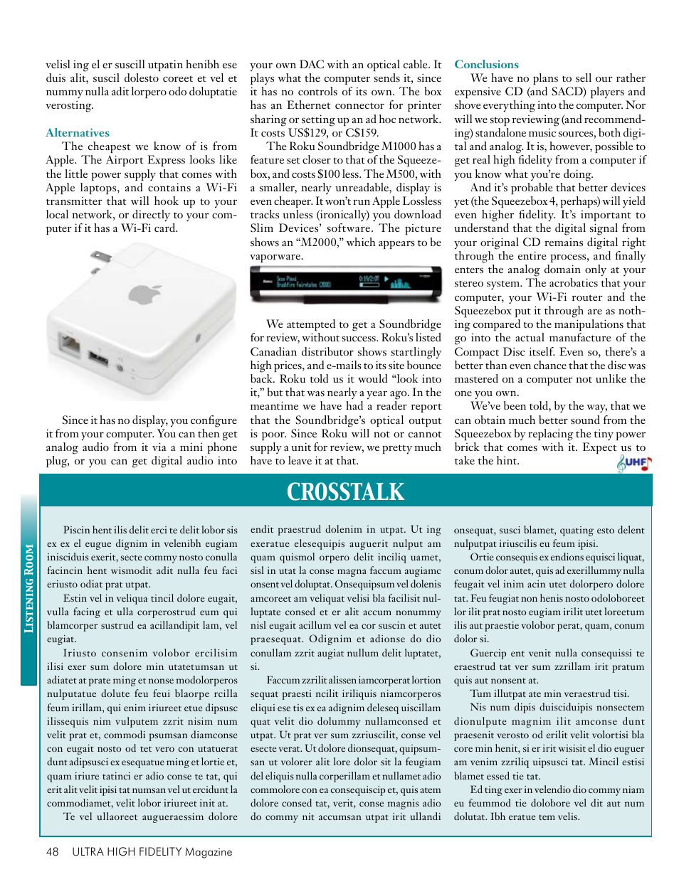 Crosstalk | Koss Totem Mani-2 User Manual | Page 50 / 84