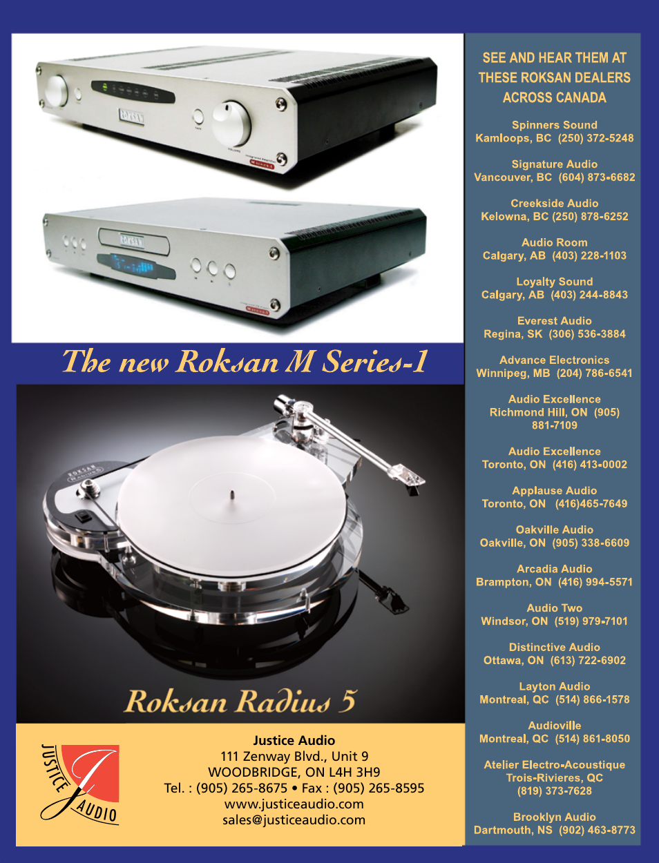 Justice audio, Roksan | Koss Totem Mani-2 User Manual | Page 84 / 84