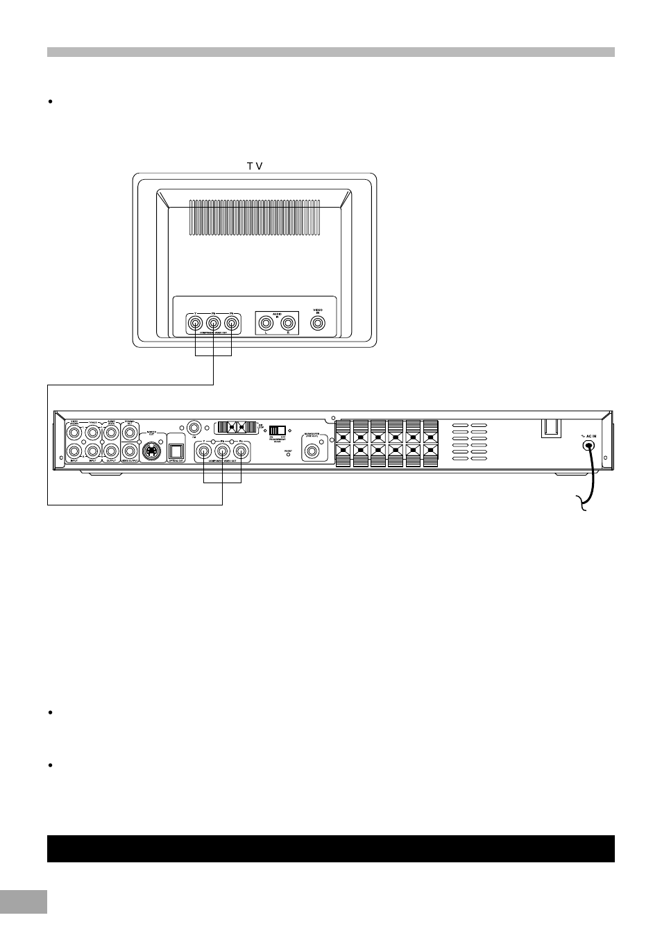 Tv and optional component connections (continued) | Koss KS4380-2 User Manual | Page 17 / 49