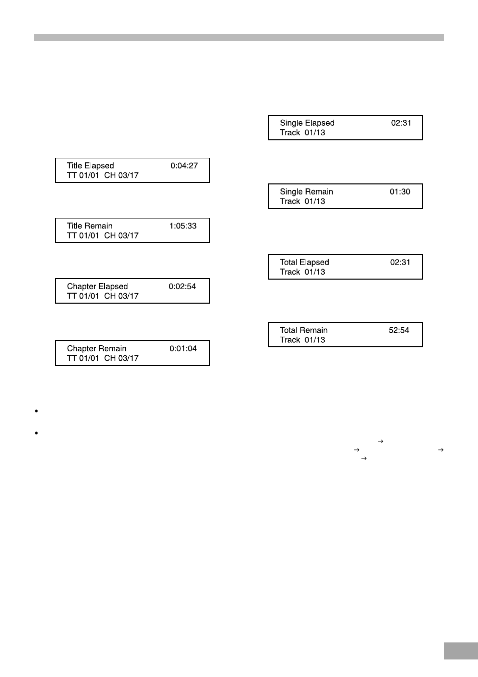 Checking disc information using display button | Koss KS4380-2 User Manual | Page 28 / 49