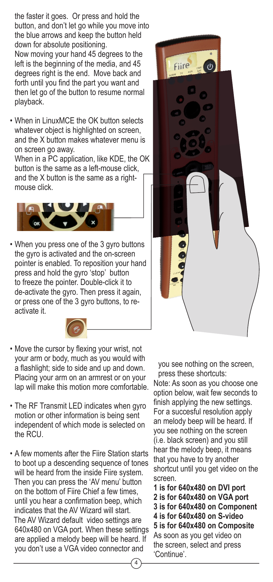 Koss FIIRE REMOTE CONTROL UNIT User Manual | Page 4 / 20