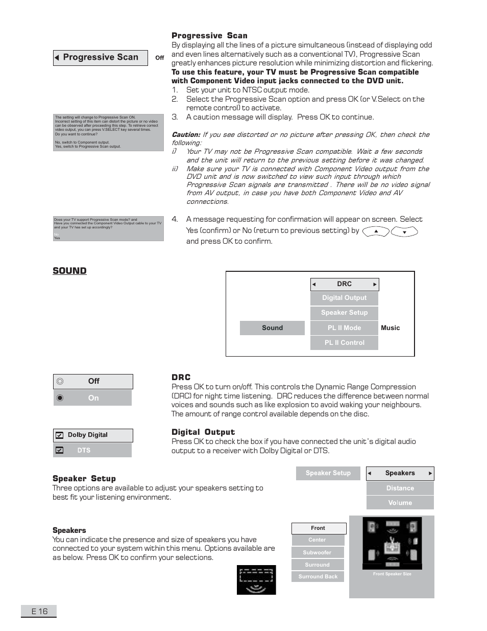 Sound | Koss KS4192 User Manual | Page 17 / 40