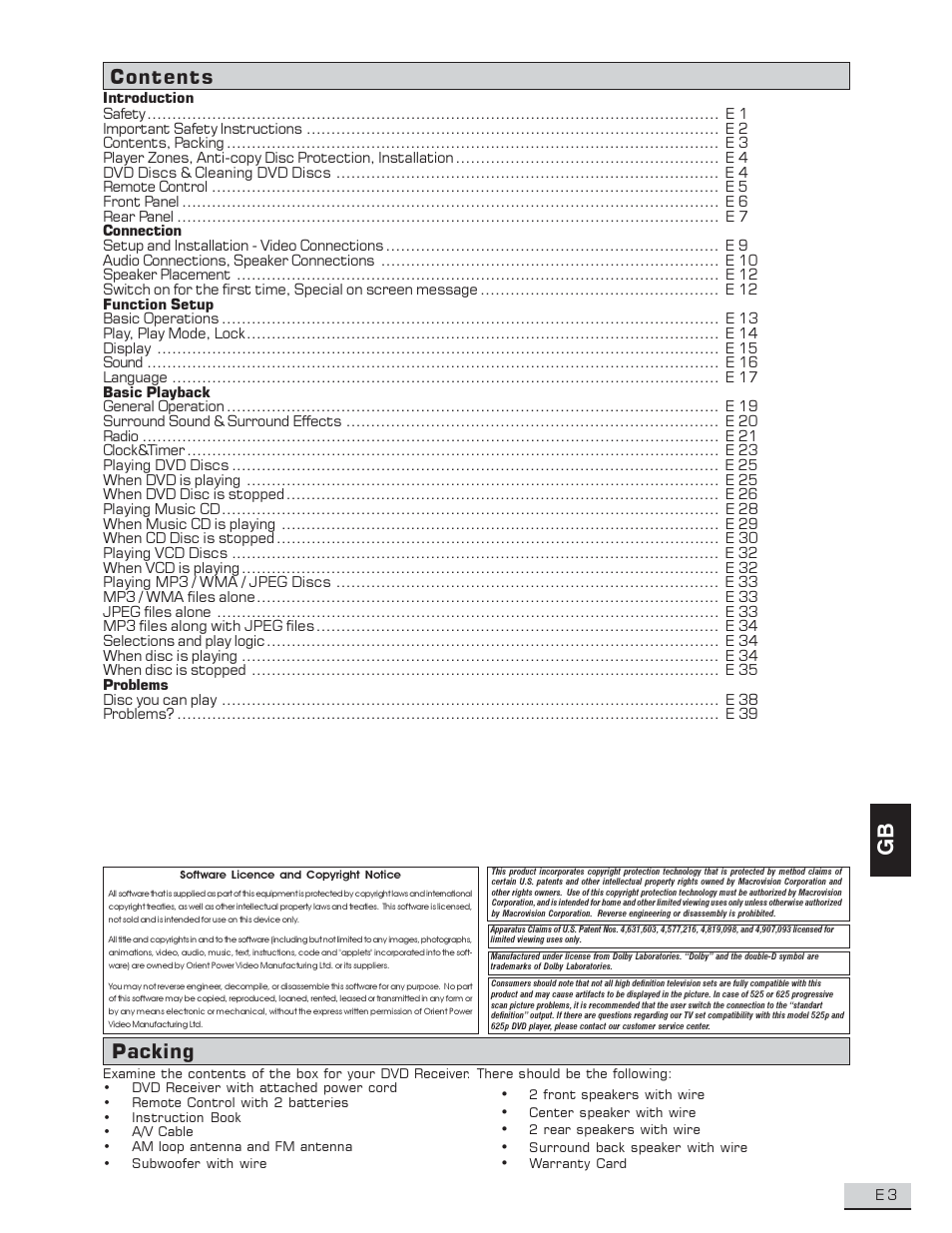 Koss KS4192 User Manual | Page 4 / 40